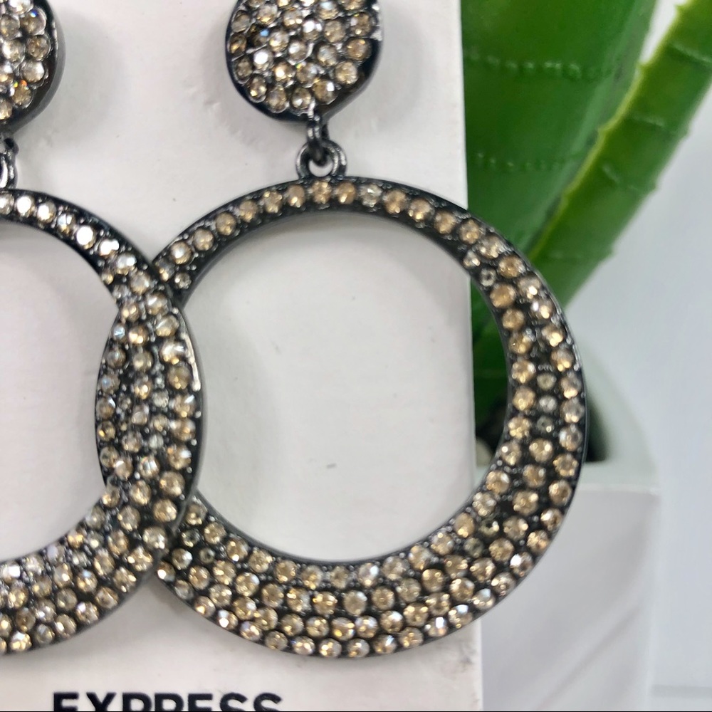 Express Rhinestone Earrings 🌹 - Picture 3 of 5